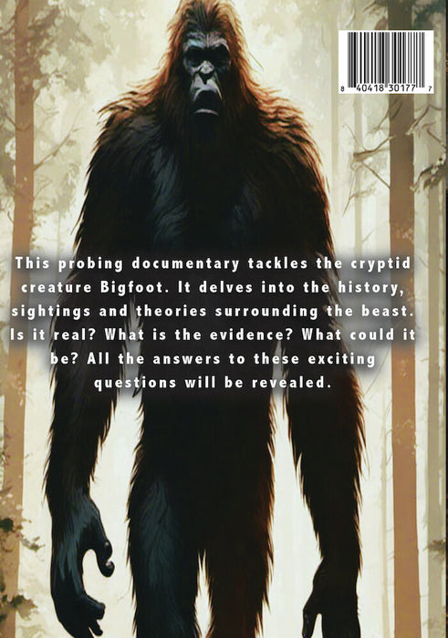 Bigfoot: Beyond the Legend (MOD) (DVD Movie) - back cover art