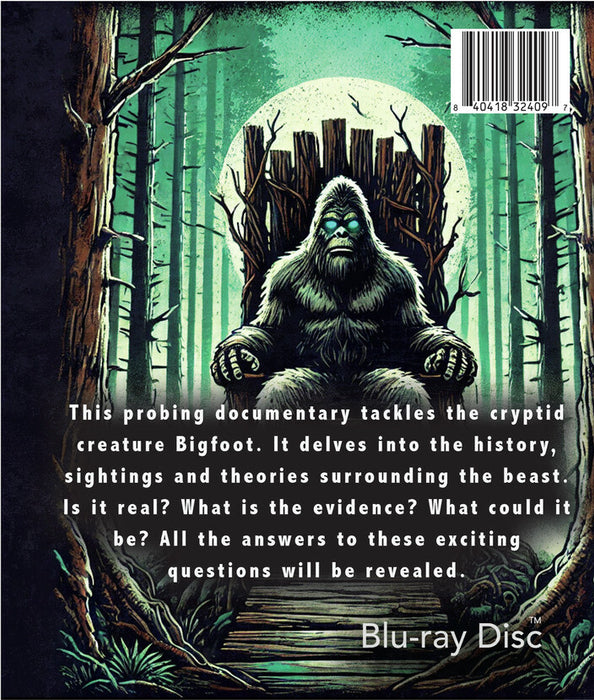Bigfoot Isn't Real (MOD) (BluRay Movie) - back cover art
