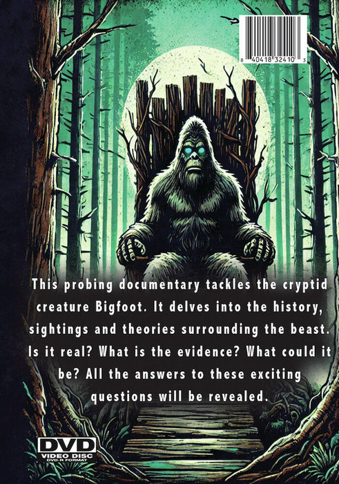 Bigfoot Isn't Real (MOD) (DVD Movie) - back cover art