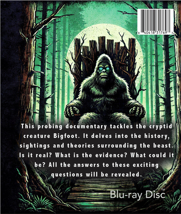Bigfoot: King of Cryptids (MOD) (BluRay Movie) - back cover art