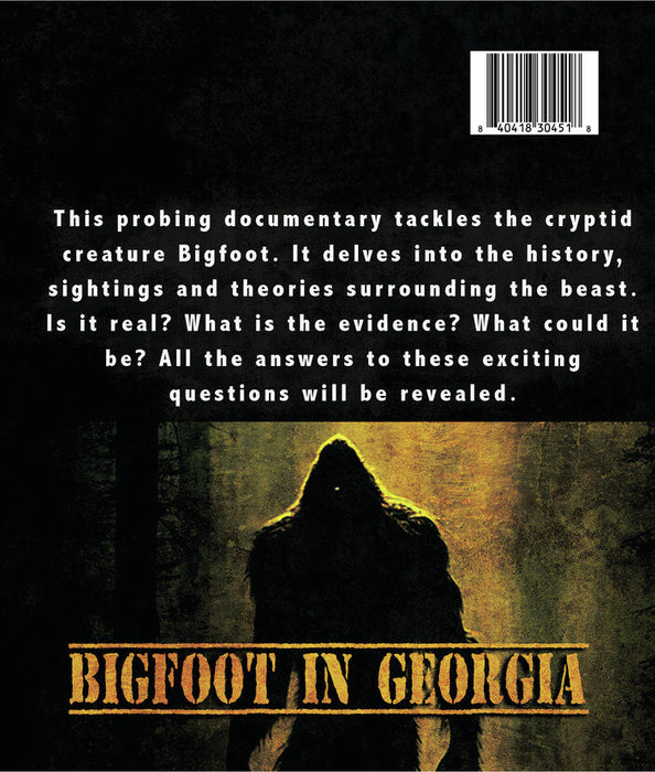 Bigfoot in Georgia (MOD) (BluRay Movie) - back cover art