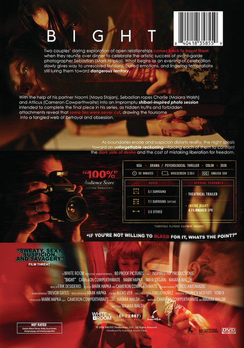 Bight (MOD) (DVD Movie) - back cover art