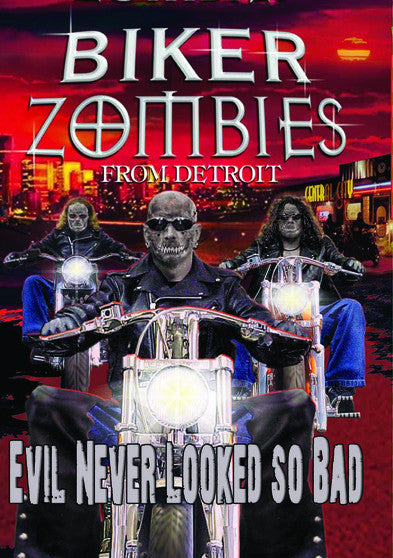 Biker Zombies from Detroit (MOD) (DVD Movie) - movie cover art