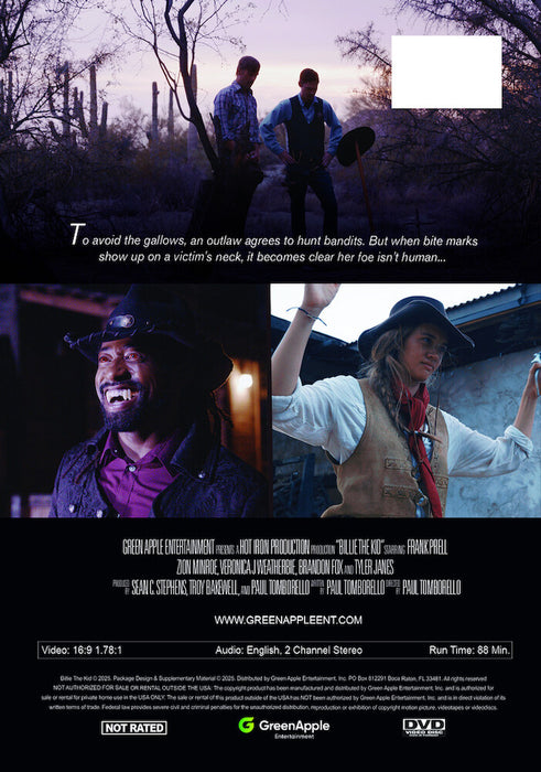 Billie the Kid (MOD) (DVD MOVIE) image 2