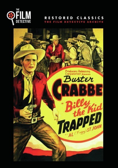 Billy the Kid Trapped (The Film Detective Restored Version) (MOD) (DVD Movie) - movie cover art