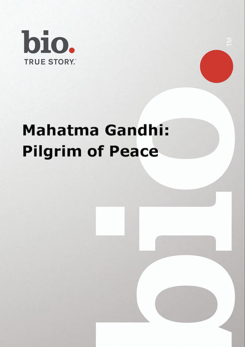 Biography - Mahatma Gandi Pilgrim Of Peace (MOD) (DVD Movie) - movie cover art