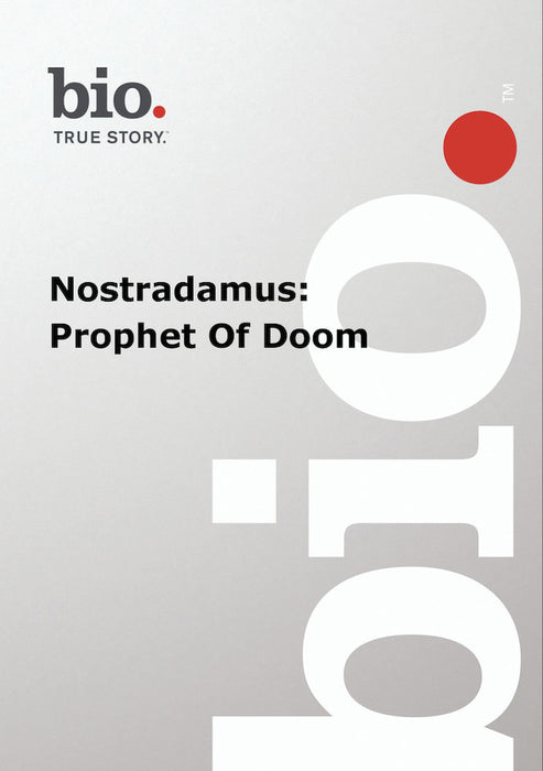 Biography - Nostradamus Prophet Of Doom (MOD) (DVD Movie) - movie cover art