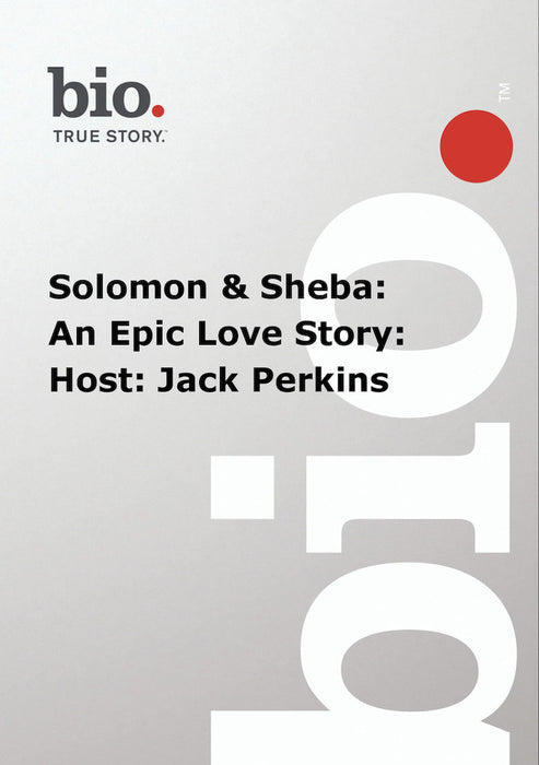 Biography - Solomon And Sheba An Epic Love Story Host Jack Perkins (MOD) (DVD Movie) - movie cover art