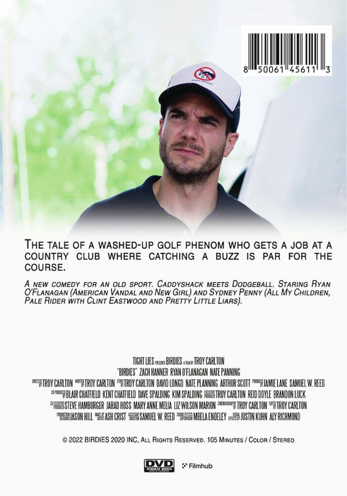 Birdies (MOD) (DVD Movie) - back cover art