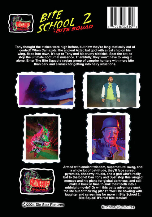 Bite School 2: Bite Squad (MOD) (DVD Movie) - back cover art