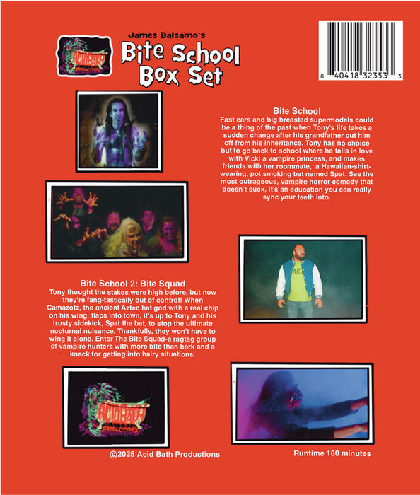 Bite School Box Set (MOD) (BluRay Movie) - back cover art