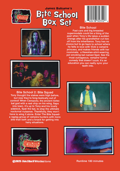 Bite School Box Set (MOD) (DVD Movie) - back cover art