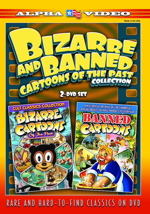 Bizarre and Banned Cartoons of the Past Collection (2-DVD) (MOD) (DVD MOVIE)