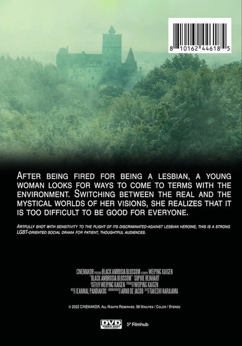 Black Ambrosia Blossom (MOD) (DVD Movie) - back cover art