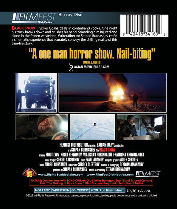 Black Snow (MOD) (BluRay Movie) - back cover art