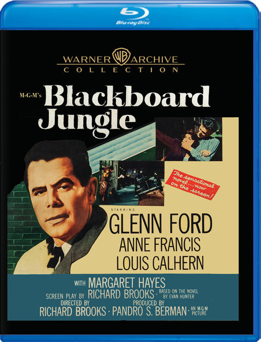 Blackboard Jungle (MOD) (BluRay Movie) - movie cover art