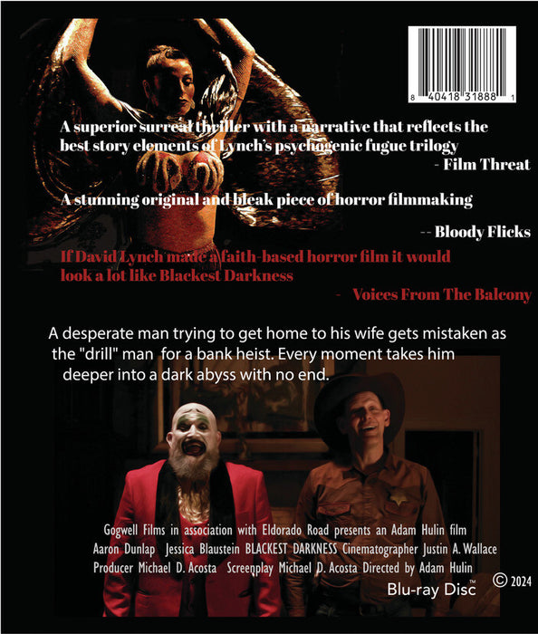 Blackest Darkness (MOD) (BluRay Movie) - back cover art