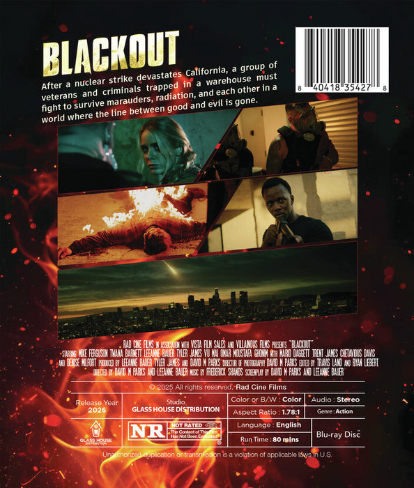 Blackout (MOD) (BluRay Movie) - back cover art