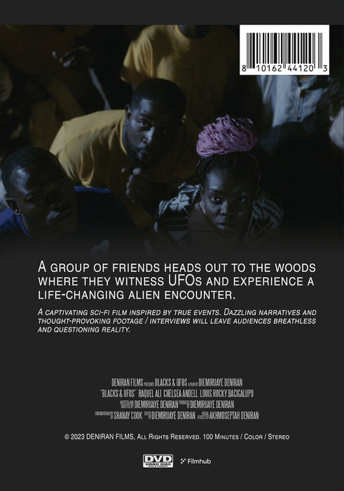 Blacks & UFOs (MOD) (DVD Movie) - back cover art