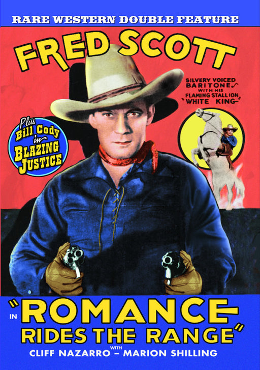 Blazing Justice (1936) / Romance Rides the Range (1935) (MOD) (DVD MOVIE)