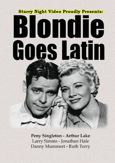 Blondie Goes Latin (MOD) (DVD Movie) - movie cover art