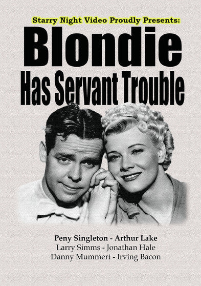 Blondie Has Servant Trouble (MOD) (DVD Movie) - movie cover art