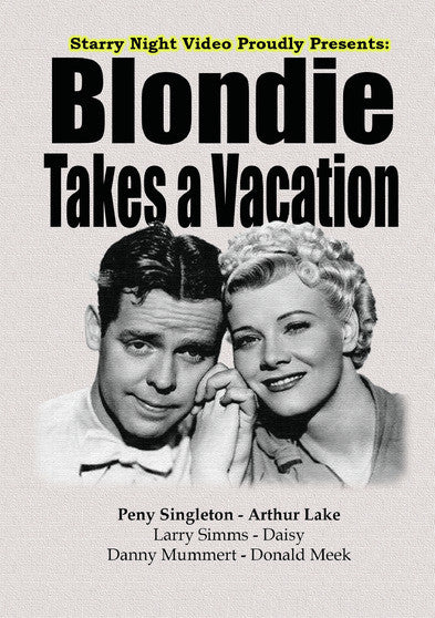 Blondie Takes a Vacation (MOD) (DVD Movie) - movie cover art