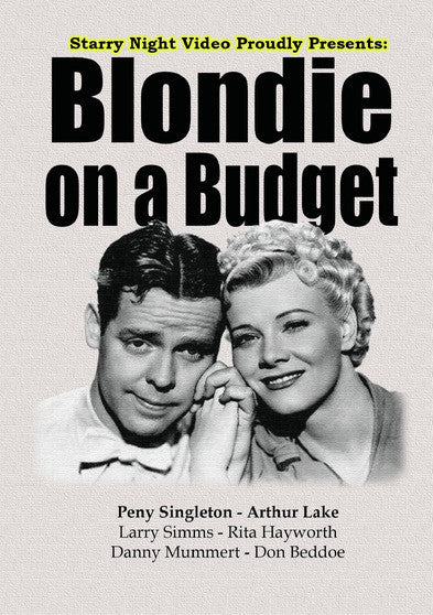 Blondie on a Budget (MOD) (DVD Movie) - movie cover art