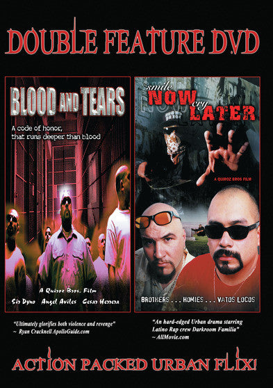 Blood And Tears-Smile Now Cry Later Double Feature (MOD) (DVD Movie) - movie cover art