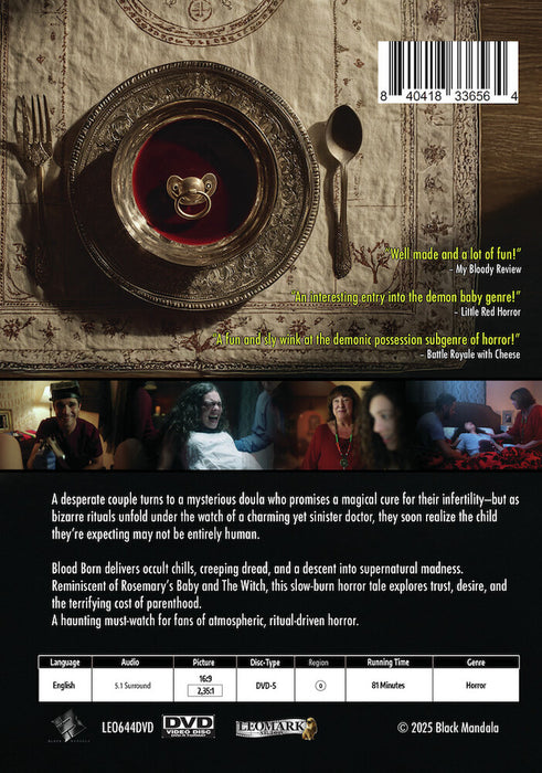Blood Born (MOD) (DVD Movie) - back cover art