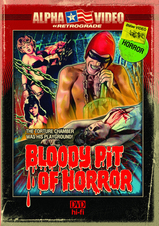 Bloody Pit of Horror (Retro Cover Art + Postcard) (MOD) (DVD MOVIE)