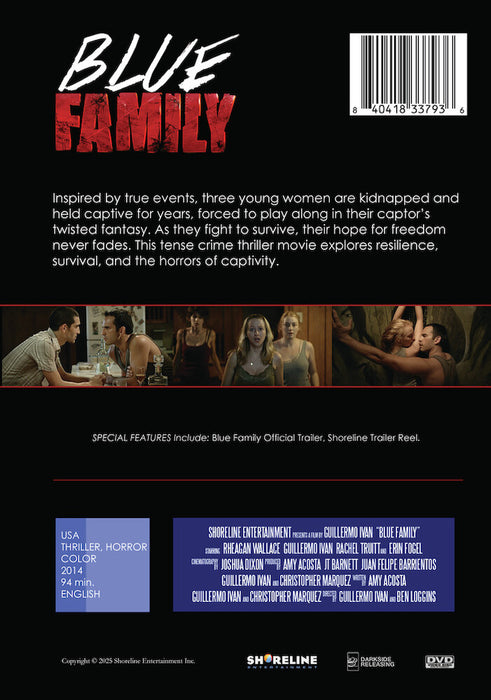 Blue Family (MOD) (BluRay Movie) - back cover art