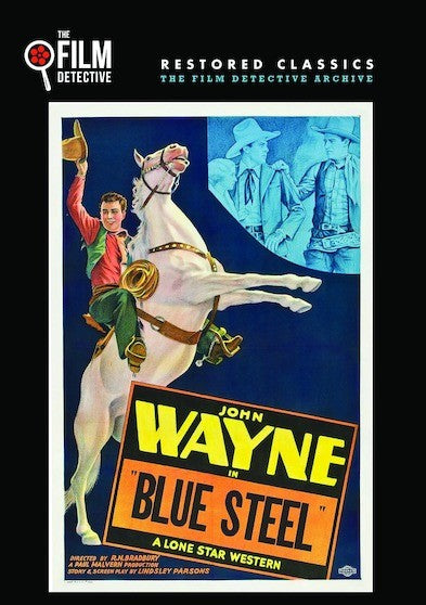 Blue Steel (The Film Detective Restored Version) (MOD) (BluRay Movie) - movie cover art