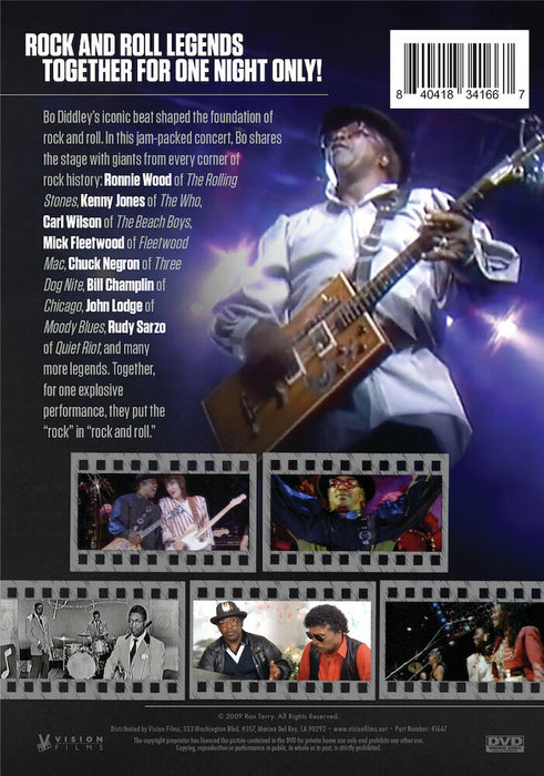 Bo Diddley All Star Jam (MOD) (DVD Movie) - back cover art