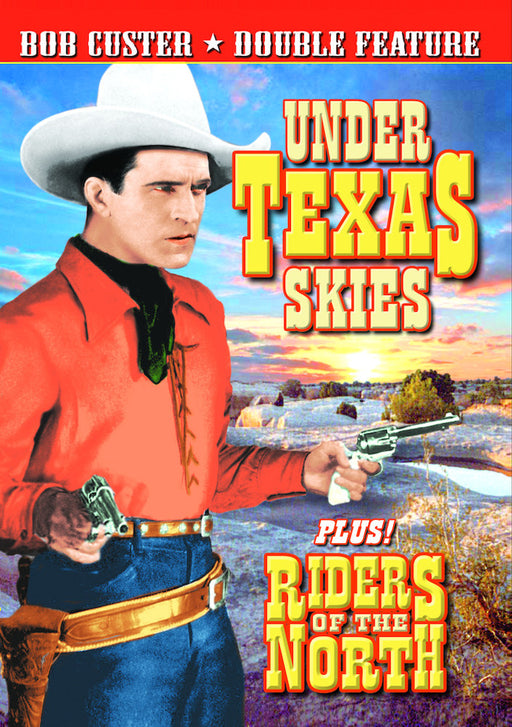Bob Custer Double Feature: Under Texas Skies (1930) / Riders of the No (MOD) (DVD MOVIE)