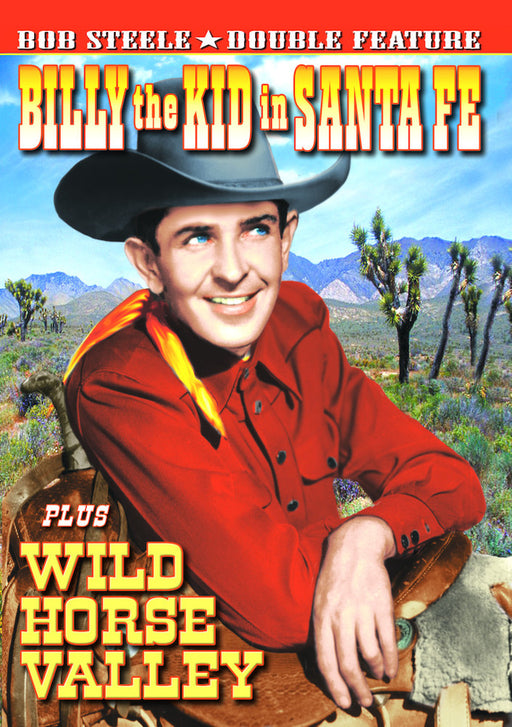 Bob Steele Double Feature: Billy The Kid In Santa Fe (1941) / Wild Hor (MOD) (DVD MOVIE)