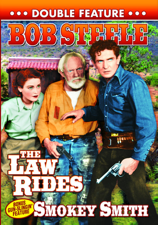 Bob Steele Double Feature: The Law Rides (1936) / Smokey Smith (1936) (MOD) (DVD MOVIE)