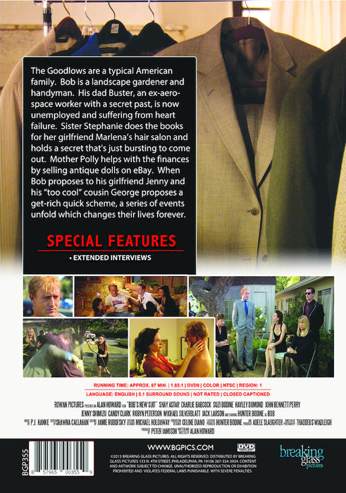 Bob's New Suit (MOD) (DVD Movie) - back cover art