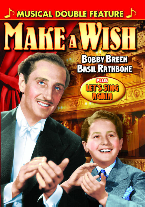 Bobby Breen Musical Double Feature: Make A Wish (1937) / Let's Sing Ag (MOD) (DVD MOVIE)