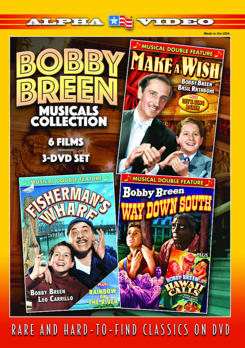 Bobby Breen Musicals Collection: 6-Films (MOD) (DVD MOVIE)