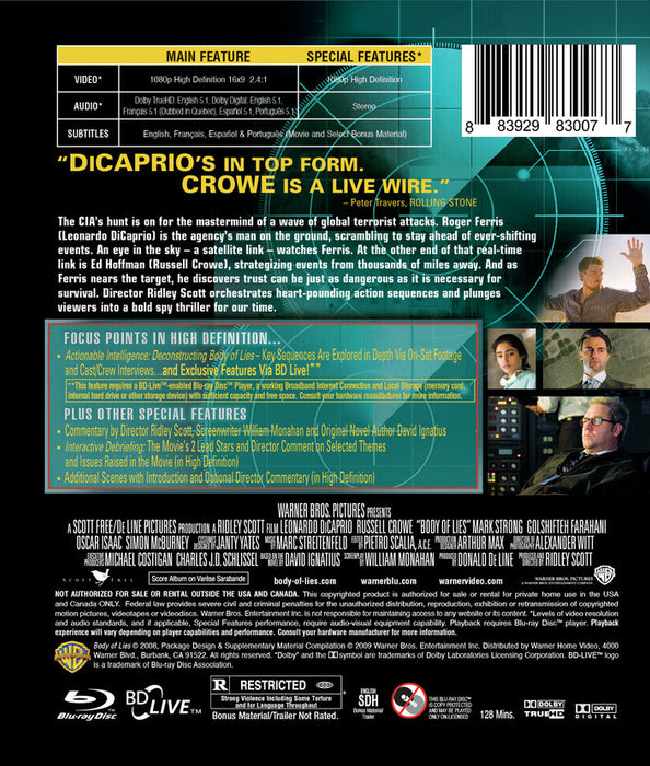 Body of Lies (MOD) (BluRay MOVIE) image 2