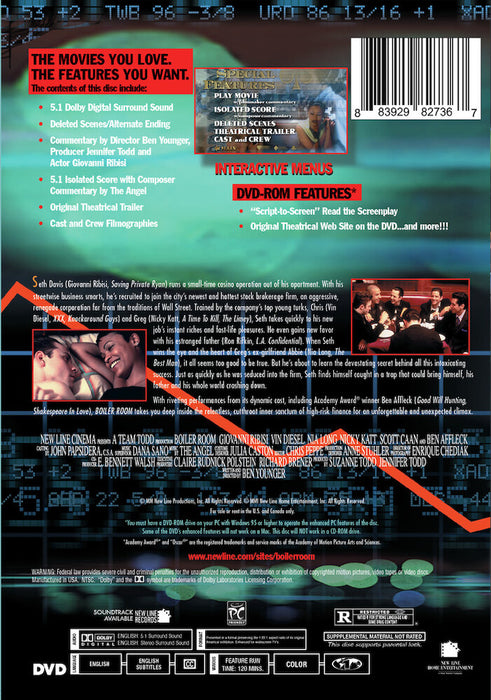 Boiler Room (MOD) (DVD MOVIE) image 2