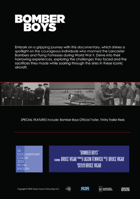 Bomber Boys (MOD) (DVD Movie) - back cover art