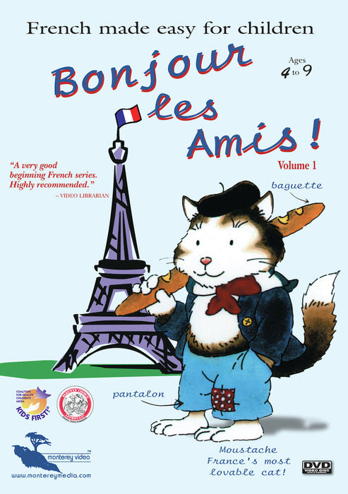 Bonjour Les Amis: Volume 1 (MOD) (DVD Movie) - movie cover art