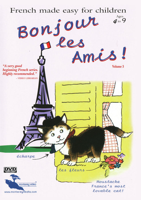 Bonjour Les Amis: Volume 3 (MOD) (DVD Movie) - movie cover art