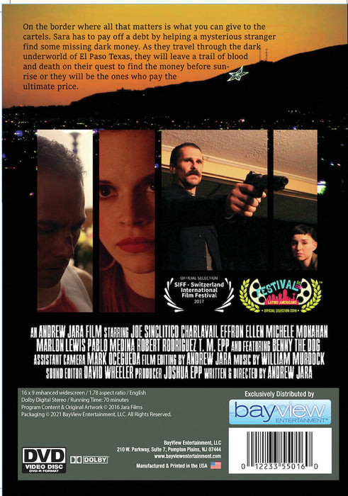 Borderland (MOD) (DVD Movie) - back cover art