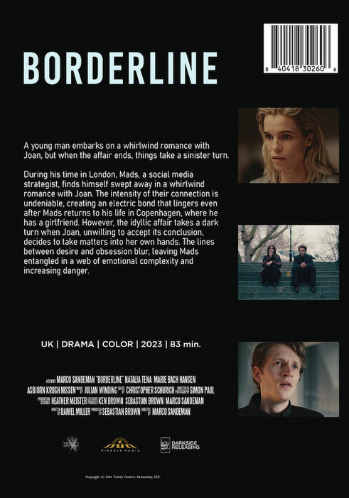 Borderline (MOD) (DVD Movie) - back cover art