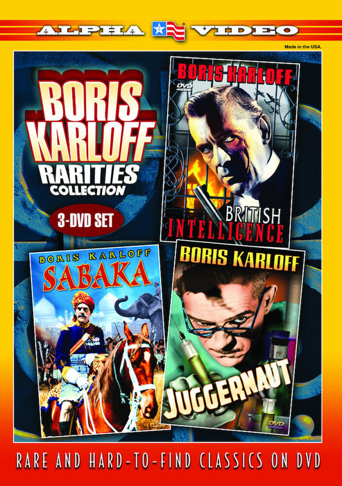 Boris Karloff Rarities Collection - Juggernaut / British Intelligence  (MOD) (DVD MOVIE)
