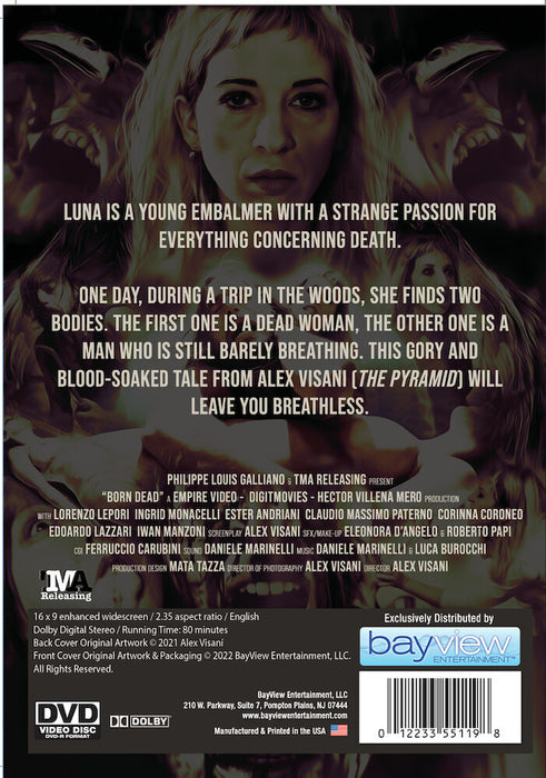 Born Dead (MOD) (DVD Movie) - back cover art
