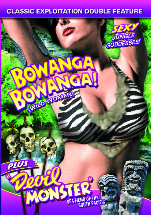 Bowanga, Bowanga (1941) / Devil Monster (1946) (Wild Women Double Feature) (MOD) (DVD Movie) - movie cover art